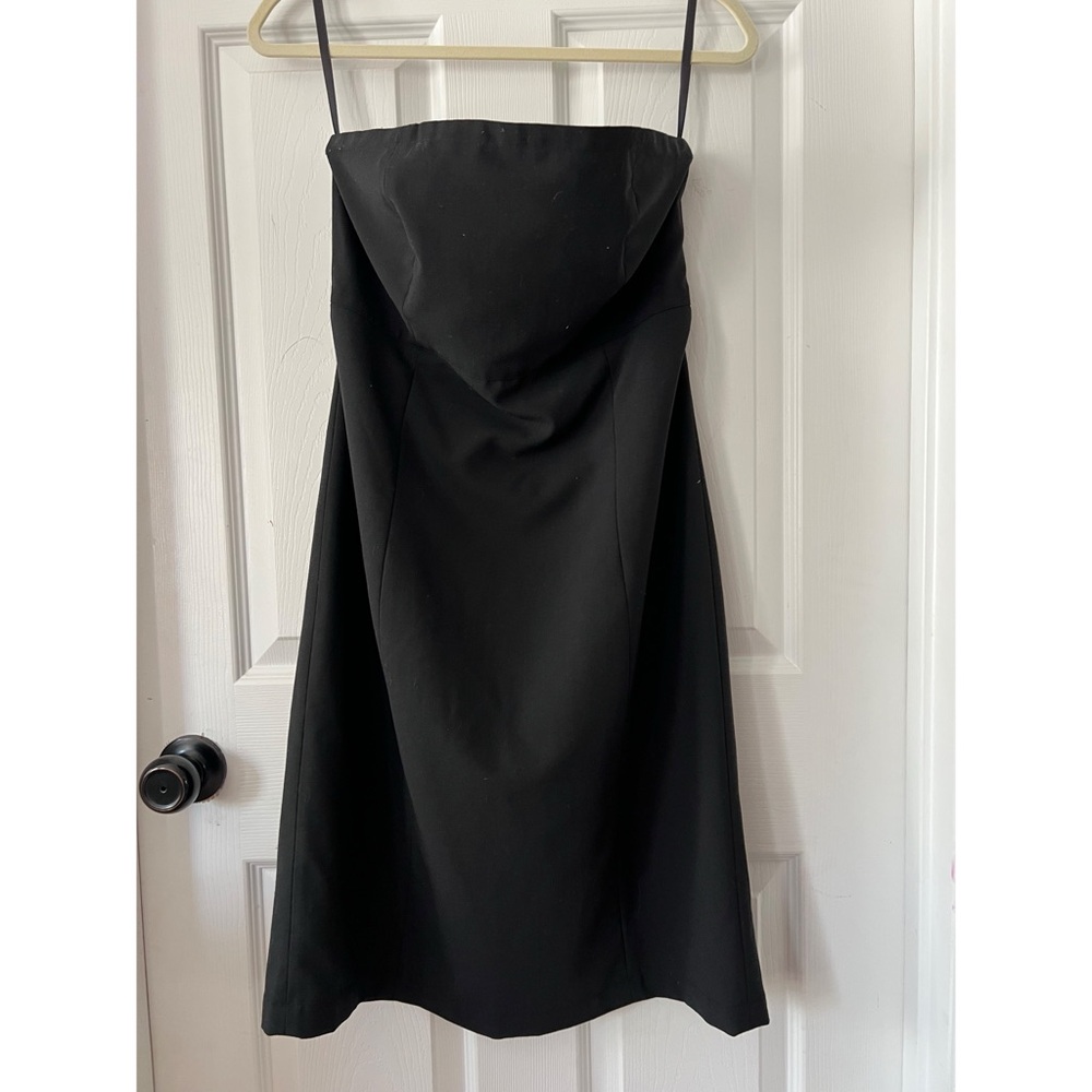 GAP Black Strapless Dress